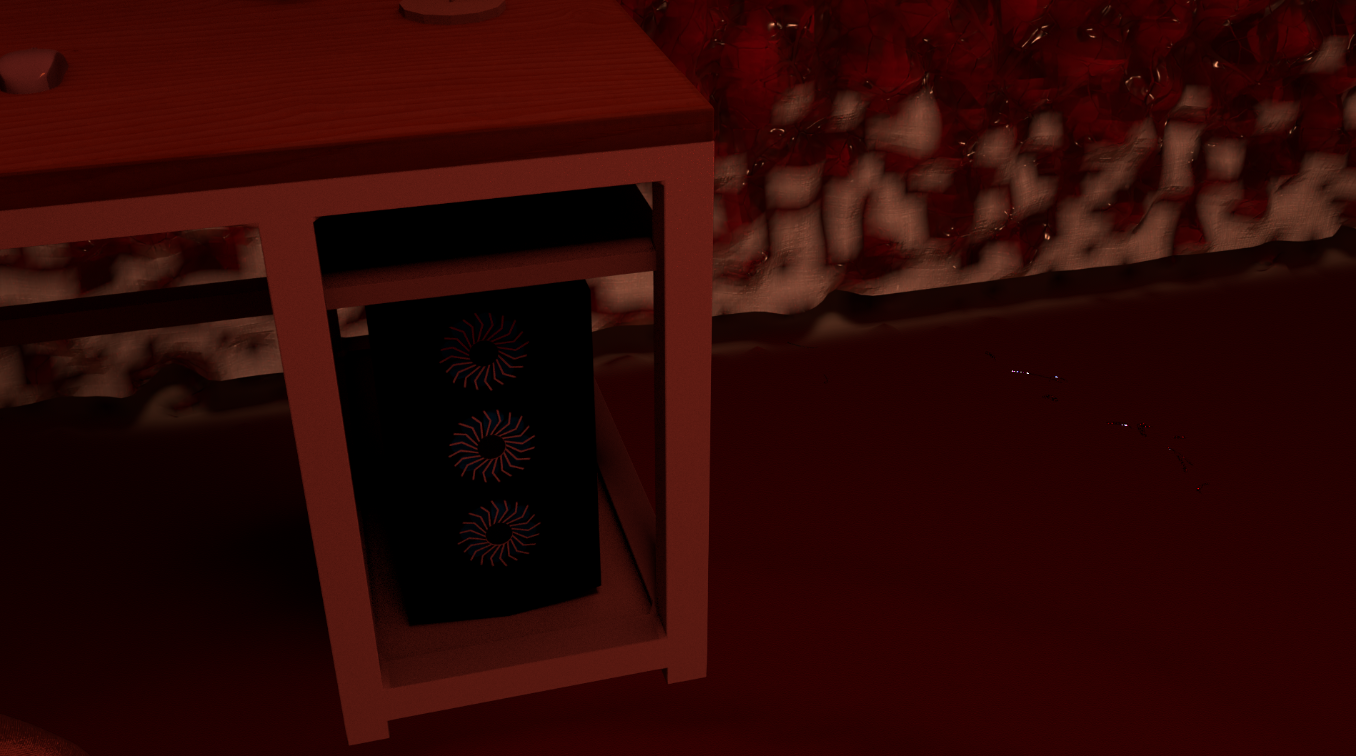 Desk — Before Submersion
