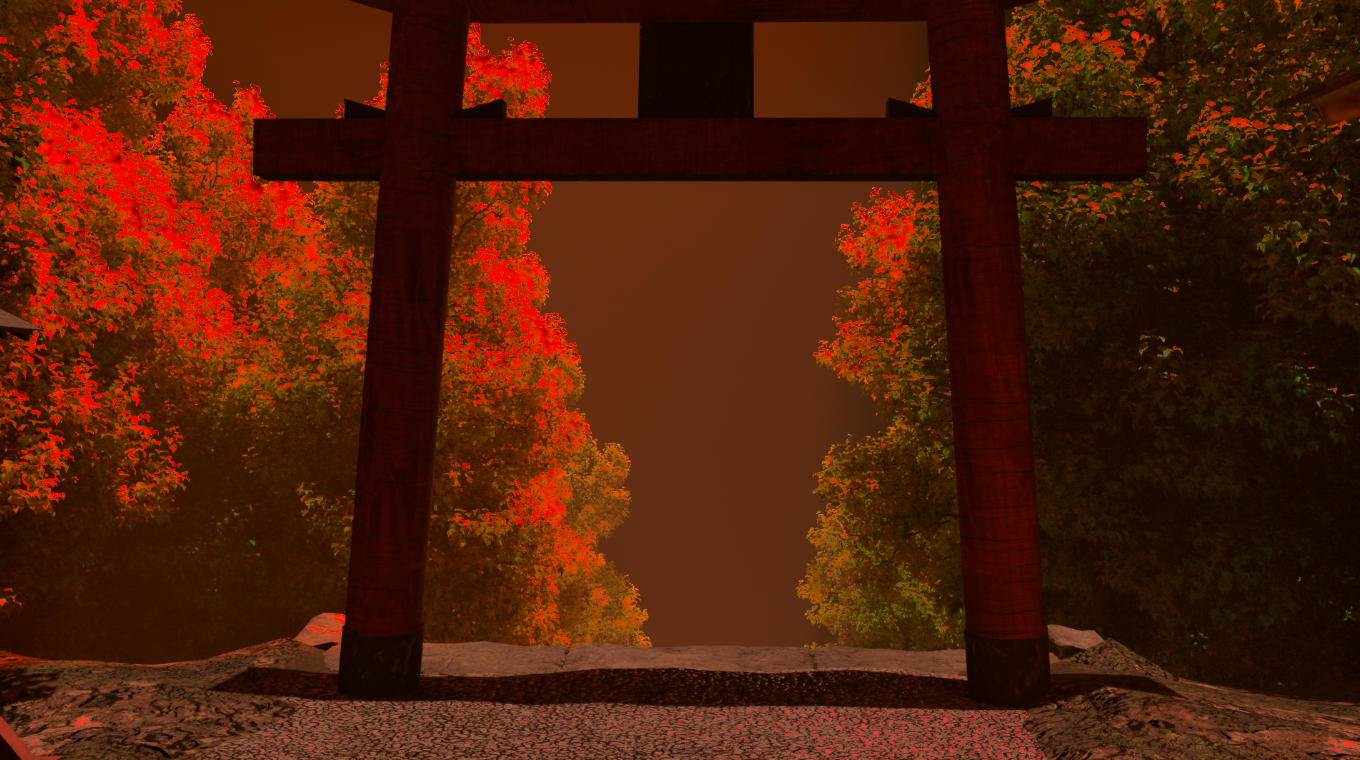 Shrine — After Shadow Adjustment