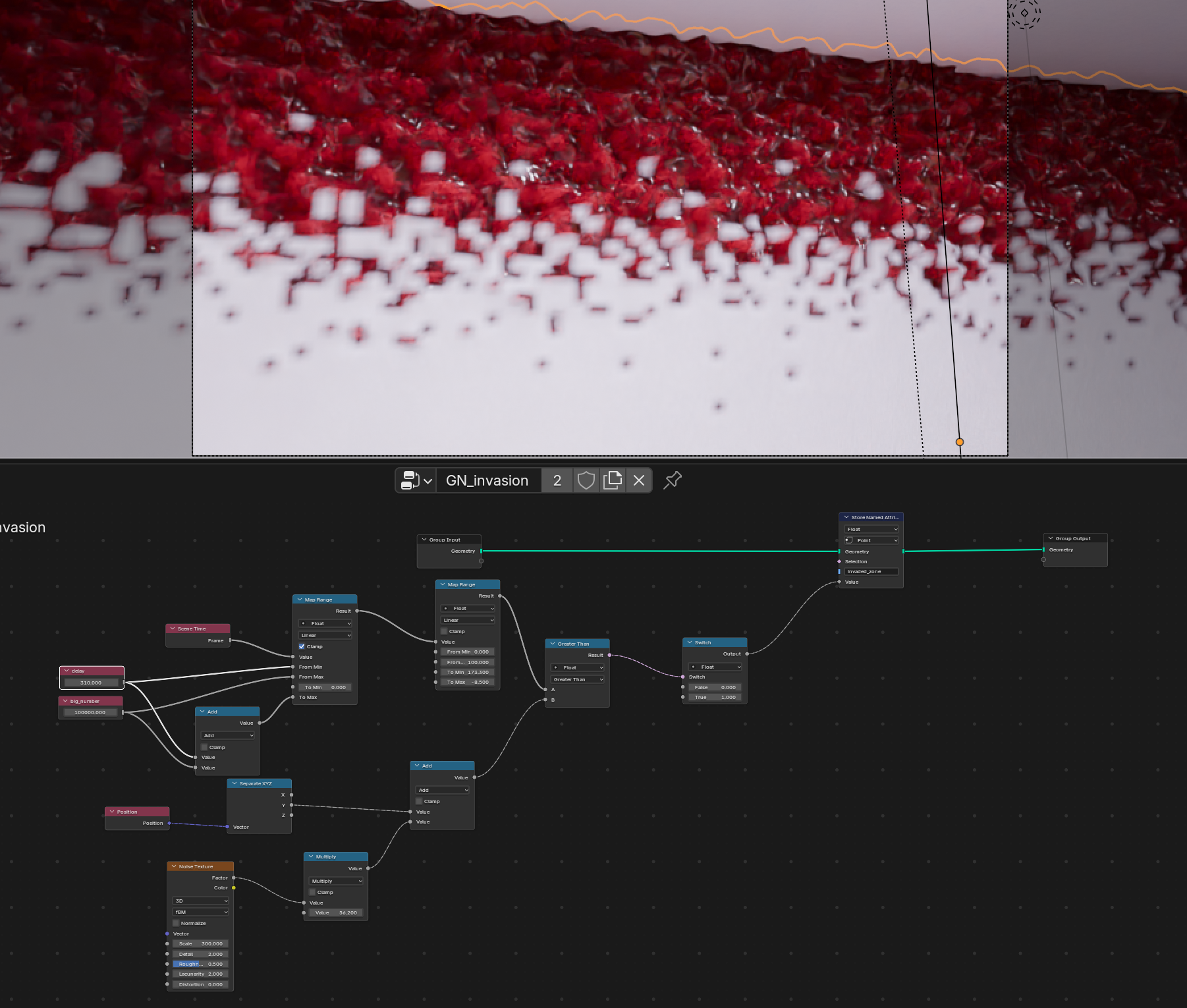Wall Corruption Node